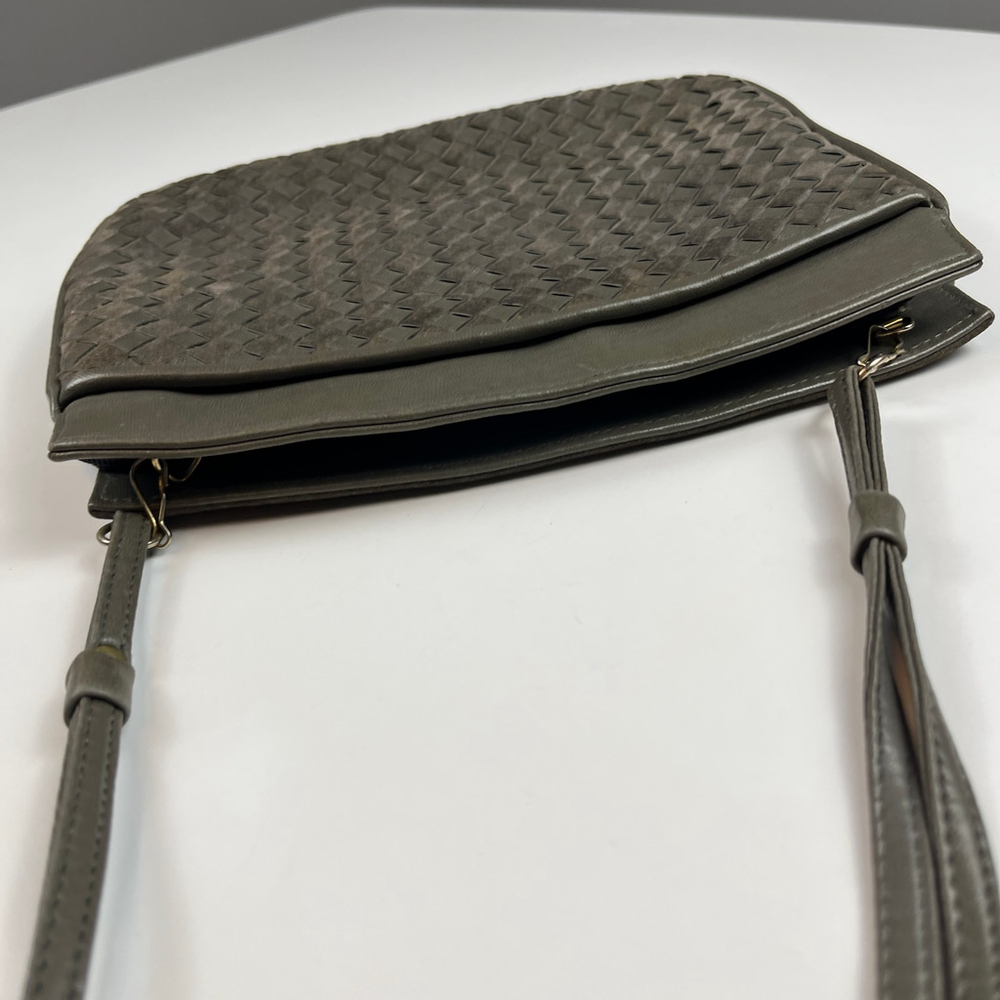 Vintage Creation Cornell leather suede shoulder bag gray - Picture 6 of 11